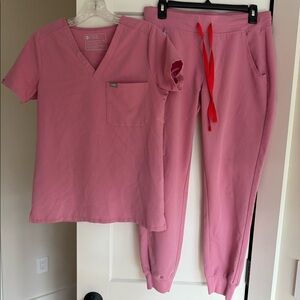 Figs Scrubs - Pink - XS and S